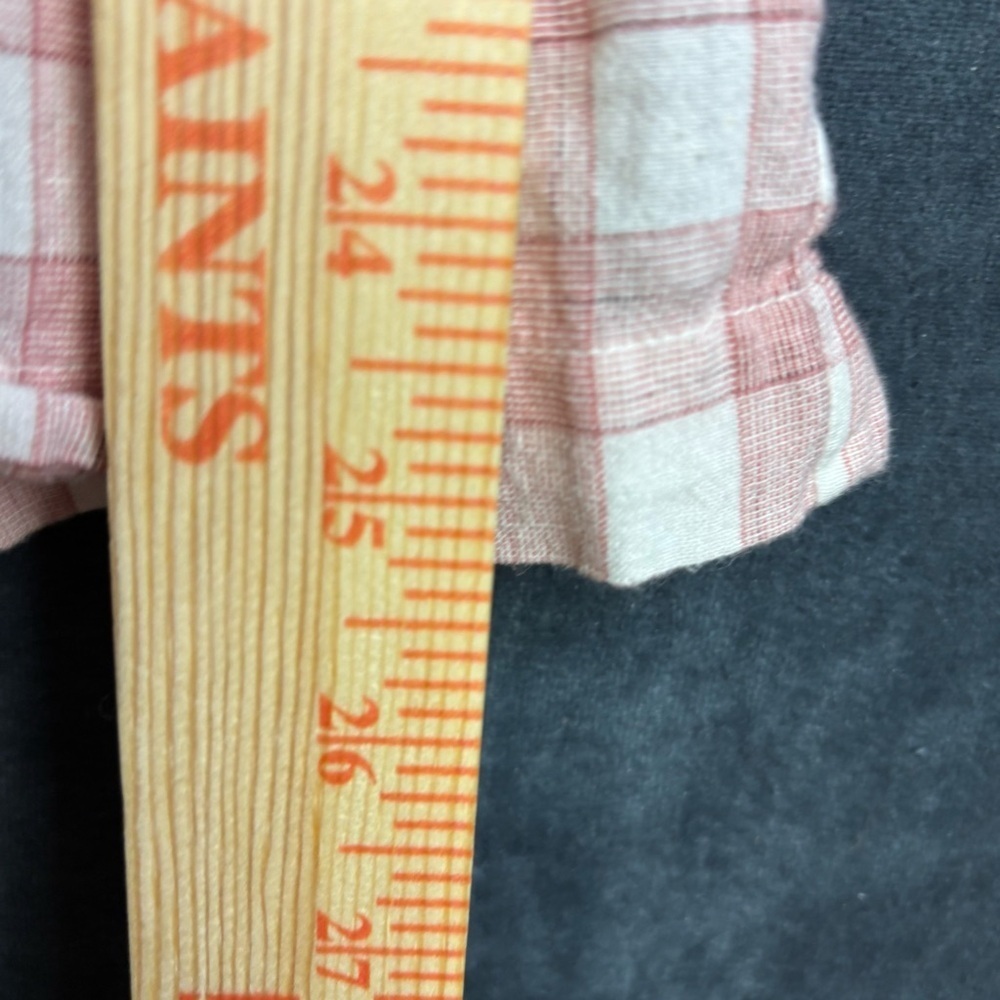 Roller Rabbit 100% Organic Cotton Pink, White Pleated Mini Dress sz XS -see pics - Picture 8 of 11